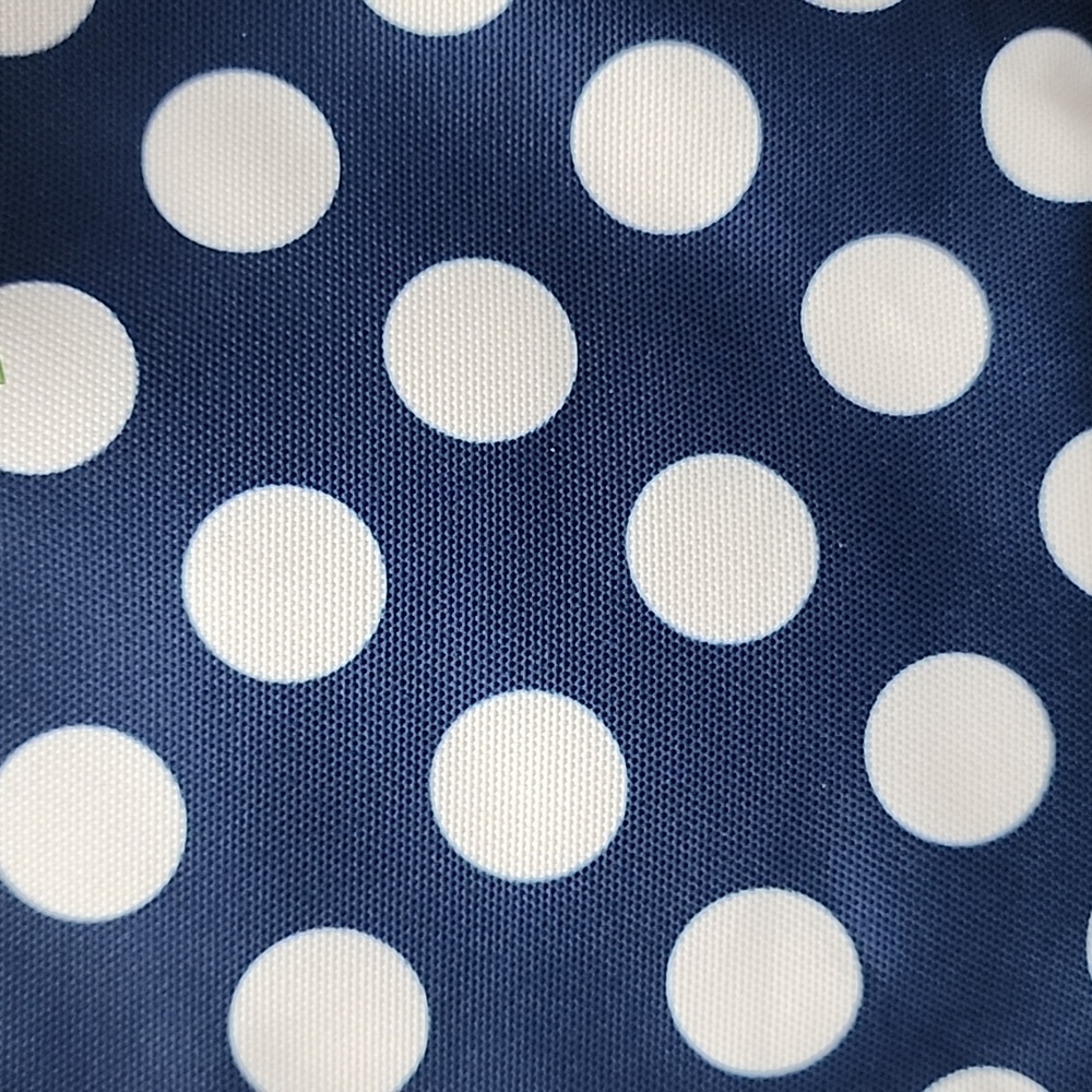 ♠️ NWT Kate Spade Lunch Bag Navy Jumbo Dot  ♠️ - Picture 3 of 8